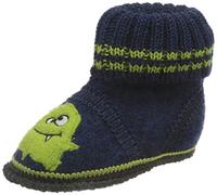 Beck Jungen Monster Hausschuh, Blau, 30 EU