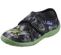 Beck Jungen Power Flache Hausschuhe, Schwarz, 23 EU