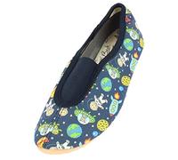 Beck Jungen Space Hausschuh, Blau, 23 EU