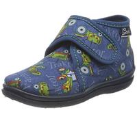 Beck Hausschuhe Traktor blau - Junge - Gr. Babymode (6 - 24 Monate)