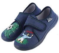 Beck Jungen Treffer Hausschuhe, Blau, 28 EU