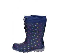 Beck Kindergummistiefel BLINKING HEARTS dunkelblau 28