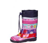 Beck Gummistiefel Eule Größe 24, Farbe: multicolor