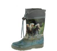 Beck Gummistiefel PFERDE , Pferde mehrfarbig Gr. 34 Mädchen Kinder 7404608