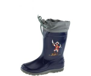 Beck Kindergummistiefel PIRAT dunkelblau 30