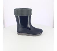 Beck-Schuhe Gummistiefel Basic Unisex Kinder mit Strumpf Dunkelblau Größe 25