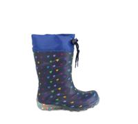 Beck Mädchen knipperende harten Schneestiefel, Blau, 34 EU