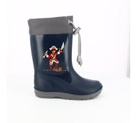 Beck, Gummistiefel Pirat in dunkelblau, Stiefel für Jungen Gr. 35