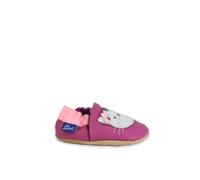 Beck Baby - Mädchen Katze Lauflernschuh, Lila, 24 EU