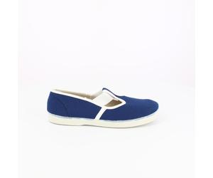 Beck Kinderschuhe Slipper dunkelblau dunkelblau - Gr. - 28