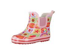 Beck Memory Mädchen Gummistiefel rosa aus Gummi, Baumwollfutter, Baumwoll-Einlege-Sohle, flexible Gummi-Laufsohle, 5035101/27