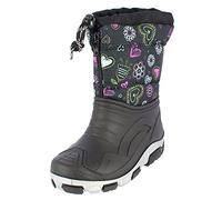 Beck M dchen Snowy Schneestiefel, Schwarz, 24 EU