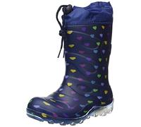 Beck Mädchen knipperende harten Schneestiefel, Blau, 34 EU