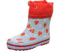 Beck-Schuhe Gummistiefel Erdbeere für Kinder Hellblau Größe 27