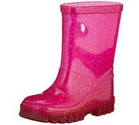 Beck Mädchen glitter Gummistiefel, Pink, 28 EU