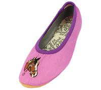 Beck Mädchen Pferd Hausschuhe