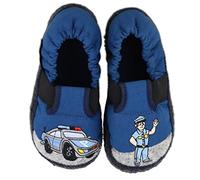 Beck Mädchen Polizei Hüttenschuhe, Blau, 33 EU