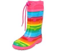Beck Mädchen Regenboog Gummistiefel, Mehrfarbig, 29 EU