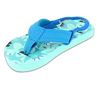 Beck Mädchen Sharky Badeschuhe Clogs, Blau, 24 EU
