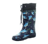 Beck Jungen Sharks Gummistiefel, Blau, 32 EU