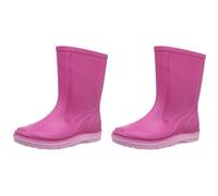 Beck Unisex Basic 486 Gummistiefel, Pink, 37 EU (Packung mit 2)