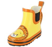Beck Unisex Kinder Little Lion Gummistiefel, Gelb, 27 EU