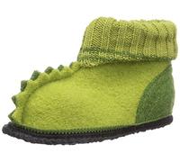 Beck Unisex Kinder Nessi Hohe Hausschuhe, Grün, 34 EU