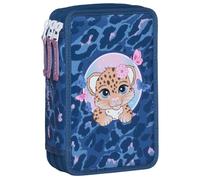 Beckmann 3-Fach Federmäppchen Cheeta