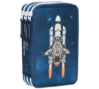 Beckmann 3-Fach Federmäppchen Space Mission
