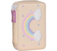 Beckmann 3-Fach Federmäppchen Yellow Heart