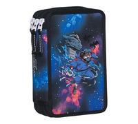 Beckmann 3-fächrige Federmappe mit Inhalt Ninja Elements