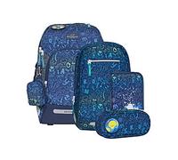 Beckmann Active Air FLX Schoolbag Set 6-teilig 20-25L Science