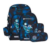 Beckmann Schulrucksack-Set Active Air FLX Magic League, 6-teilig