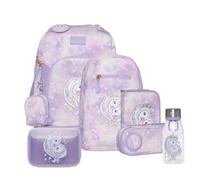 Beckmann Active Air FLX Schulrucksack Set 8tlg. (Unicorn Princess Purple)