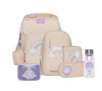 Beckmann Active Air FLX Schulrucksack Set 8tlg. (Yellow Heart)