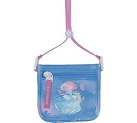 Beckmann, Brustbeutel Fairytale, Portemonnaie zum Umhängen für Kinder, Grundschule, Blue