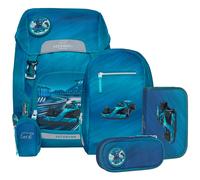 BECKMANN Norway Schulranzen Set 6tlg. Classic 22l Racing