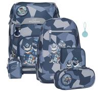 Beckmann Classic 22L Schulrucksack-Set 6tlg Tiger Race