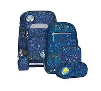 Beckmann Schulrucksack-Set Classic "Science" 7-teilig