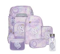 Beckmann Classic Maxi Schulrucksack Set 8tlg. (Unicorn Princess Purple)