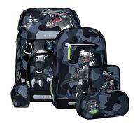 Beckmann Classic Schoolbag Set 6-teilig 22L Camo Rex