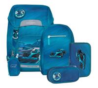 BECKMANN Classic Schoolbag Set 6-teilig 22L Racing