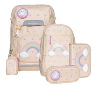 BECKMANN Classic Schoolbag Set 6-teilig 22L Yellow Heart