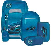 Beckmann Classic Schulrucksack Set Racing