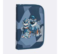 Beckmann Einfache Federmappe mit Inhalt, Tiger Race