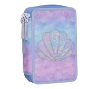 Beckmann Federmäppchen 3-Fold Pencil Case Seashell Flieder