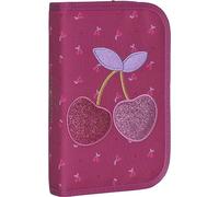 Beckmann, Federmappe Cherry, mit Inhalt, Mäppchen Federtasche, Grundschule, 1. Klasse, Red