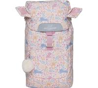 Beckmann, Kindergartenrucksack Classic Mini Bunny, 2-5 Jahre, für Kita und Ausflüge, inkl. Regenüberzug, 12L, Pink