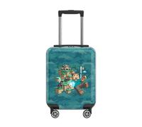 Beckmann Kinderhartschalenkoffer Unicorn Jungle Game green 22l 30,5x46,5x22cm 2400g