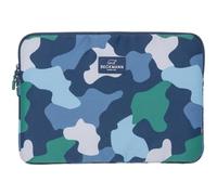 BECKMANN Laptop Sleeve mit Laptopfach Sleeve Medium Color Camo blau